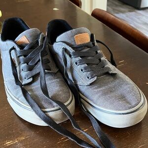 Vans Gray Canvas Men's Sneakers